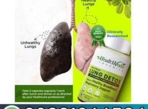 Health Veda Organics Lung Detox With Vitamin C In Pakistan
